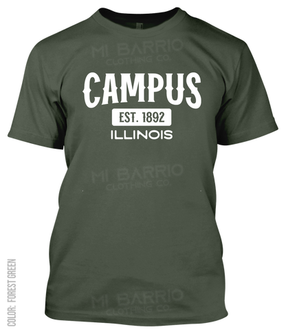 Campus, Illinois Athletic T-Shirt
