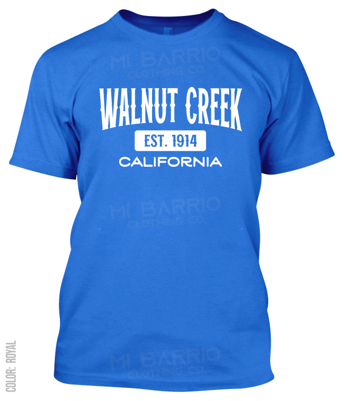 Walnut Creek, California Athletic T-Shirt