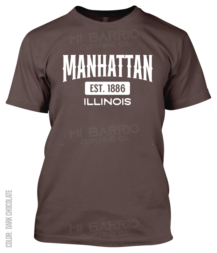 Manhattan, Illinois Athletic T-Shirt