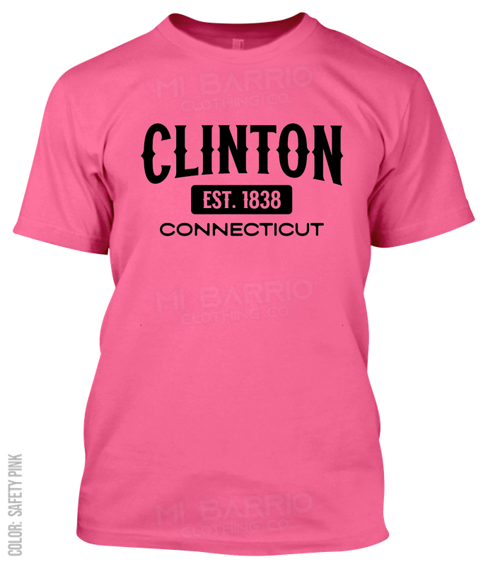 Clinton, Connecticut Athletic T-Shirt