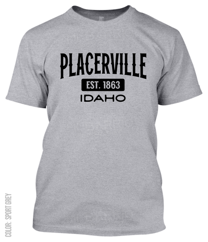 Placerville, Idaho Athletic T-Shirt