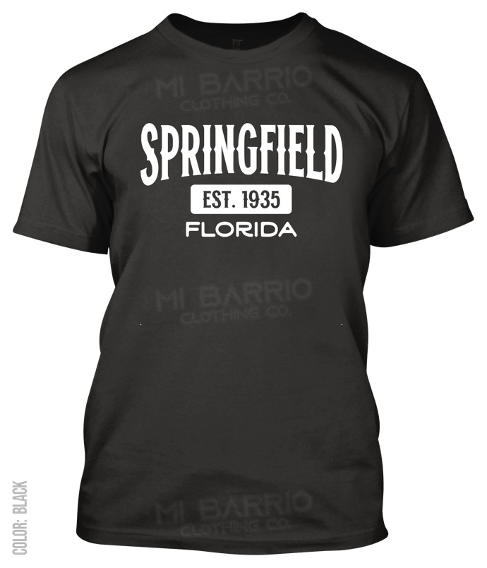 Springfield, Florida Athletic T-Shirt