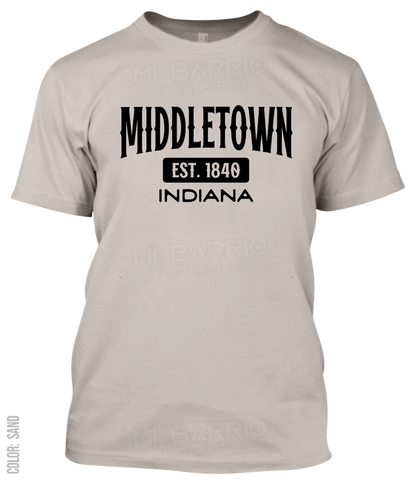 Middletown, Indiana Athletic T-Shirt