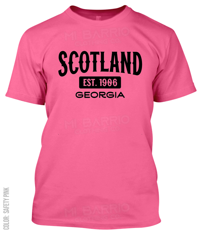 Scotland, Georgia Athletic T-Shirt