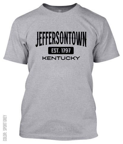 Jeffersontown, Kentucky Athletic T-Shirt