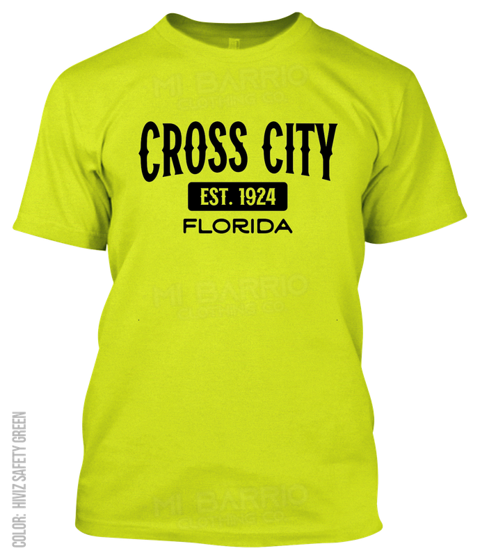 Cross City, Florida Athletic T-Shirt