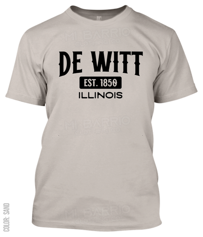 De Witt, Illinois Athletic T-Shirt