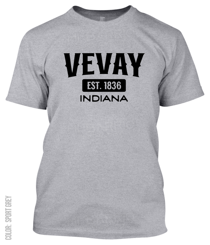 Vevay, Indiana Athletic T-Shirt
