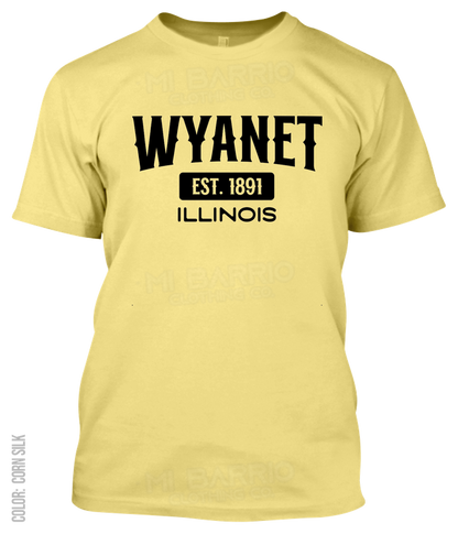 Wyanet, Illinois Athletic T-Shirt