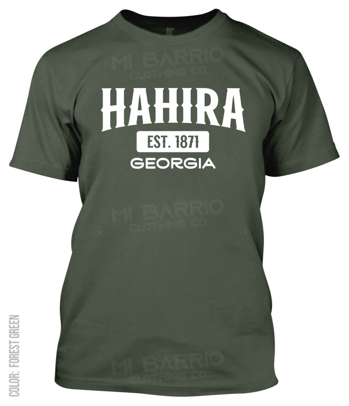 Hahira, Georgia Athletic T-Shirt