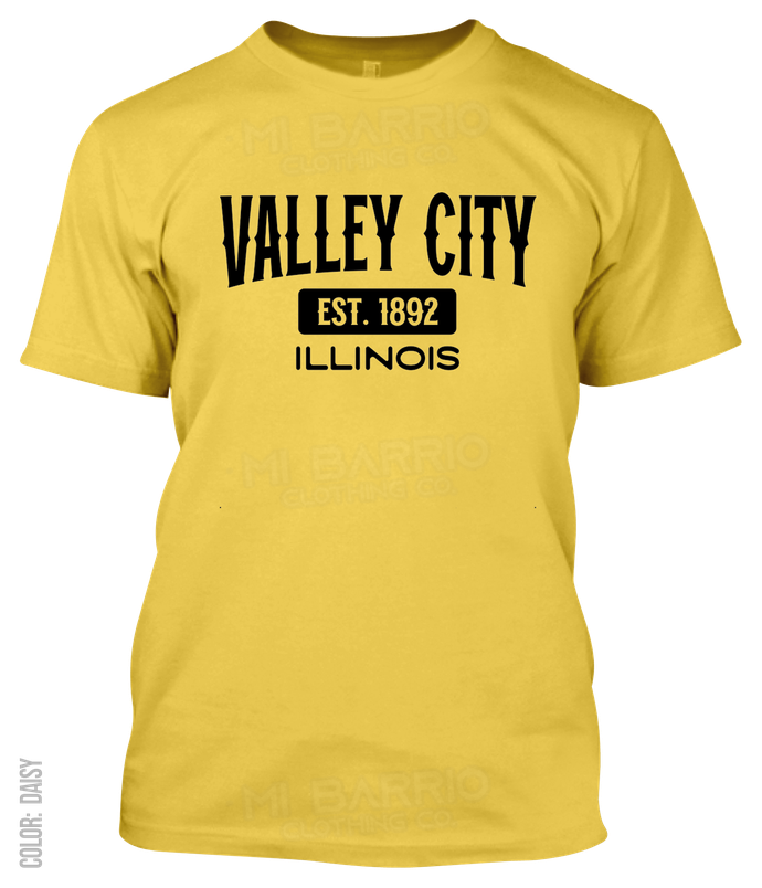 Valley City, Illinois Athletic T-Shirt