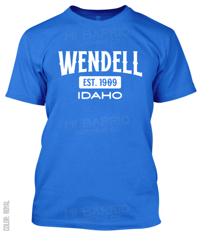 Wendell, Idaho Athletic T-Shirt
