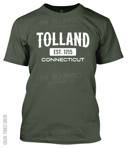 Tolland, Connecticut Athletic T-Shirt