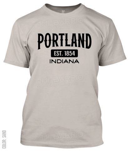 Portland, Indiana Athletic T-Shirt