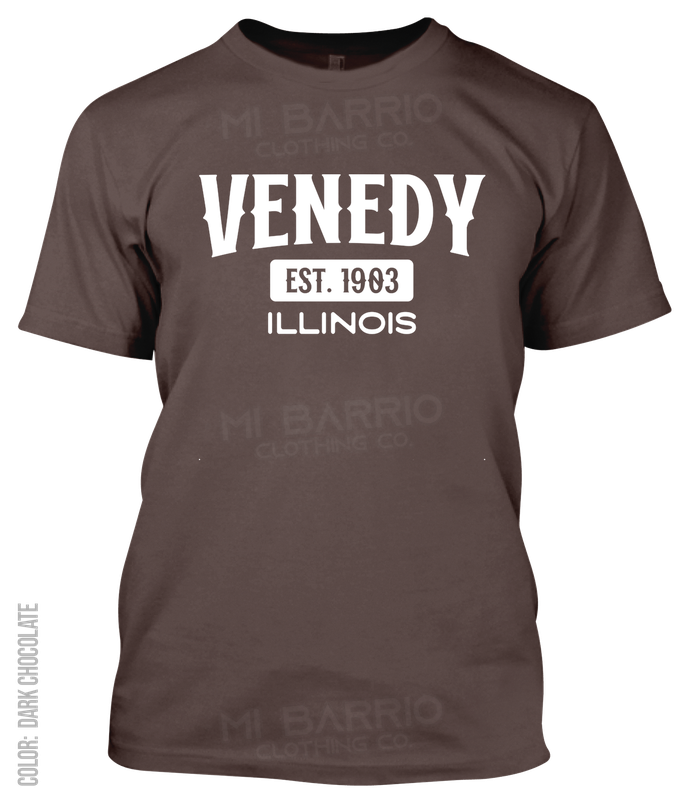 Venedy, Illinois Athletic T-Shirt