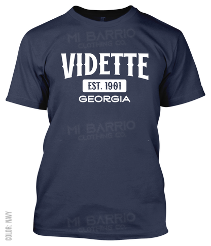 Vidette, Georgia Athletic T-Shirt