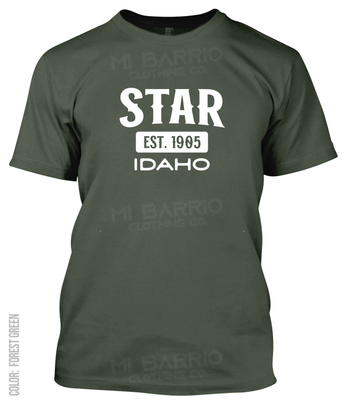 Star, Idaho Athletic T-Shirt