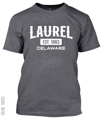 Laurel, Delaware Athletic T-Shirt
