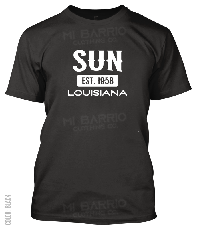 Sun, Louisiana Athletic T-Shirt
