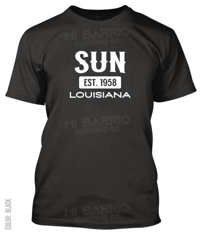 Sun, Louisiana Athletic T-Shirt