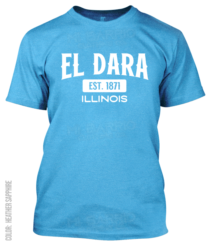 El Dara, Illinois Athletic T-Shirt