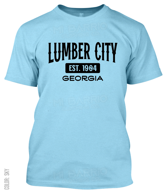 Lumber City, Georgia Athletic T-Shirt
