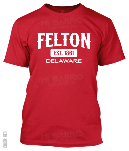 Felton, Delaware Athletic T-Shirt