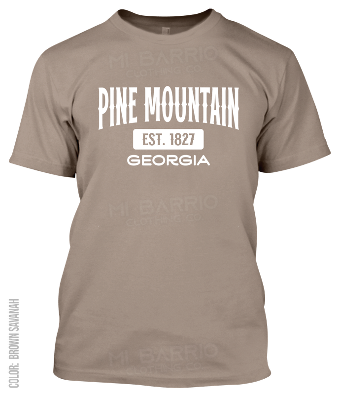Pine Mountain, Georgia Athletic T-Shirt