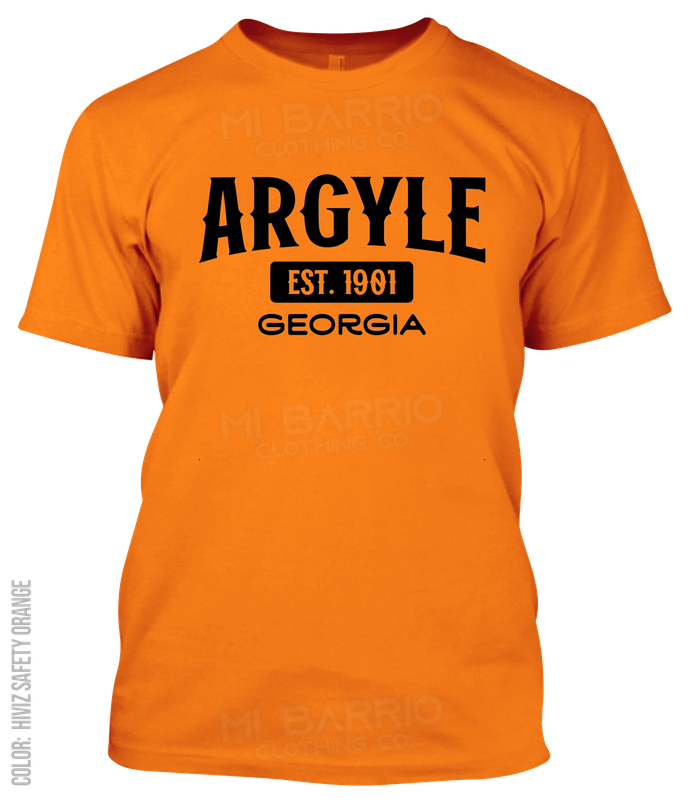 Argyle, Georgia Athletic T-Shirt