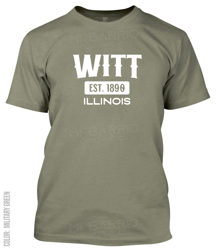 Witt, Illinois Athletic T-Shirt