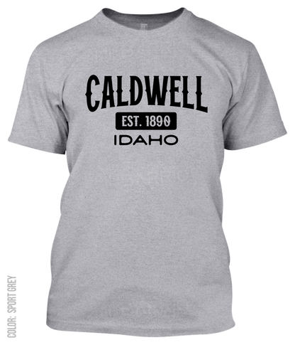 Caldwell, Idaho Athletic T-Shirt