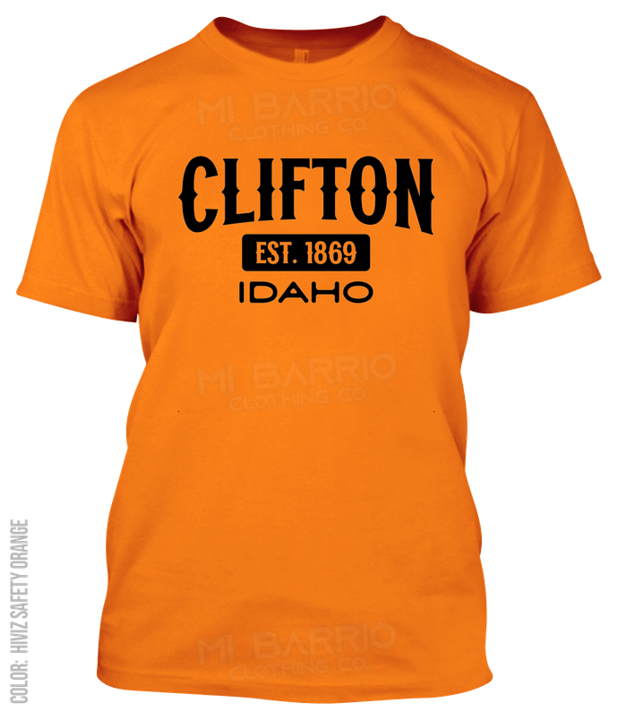 Clifton, Idaho Athletic T-Shirt