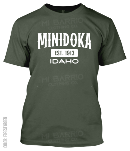Minidoka, Idaho Athletic T-Shirt