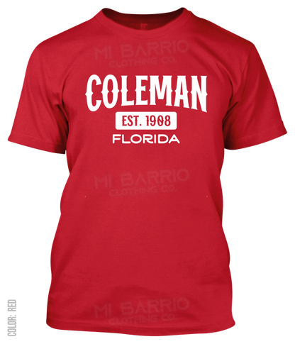 Coleman, Florida Athletic T-Shirt