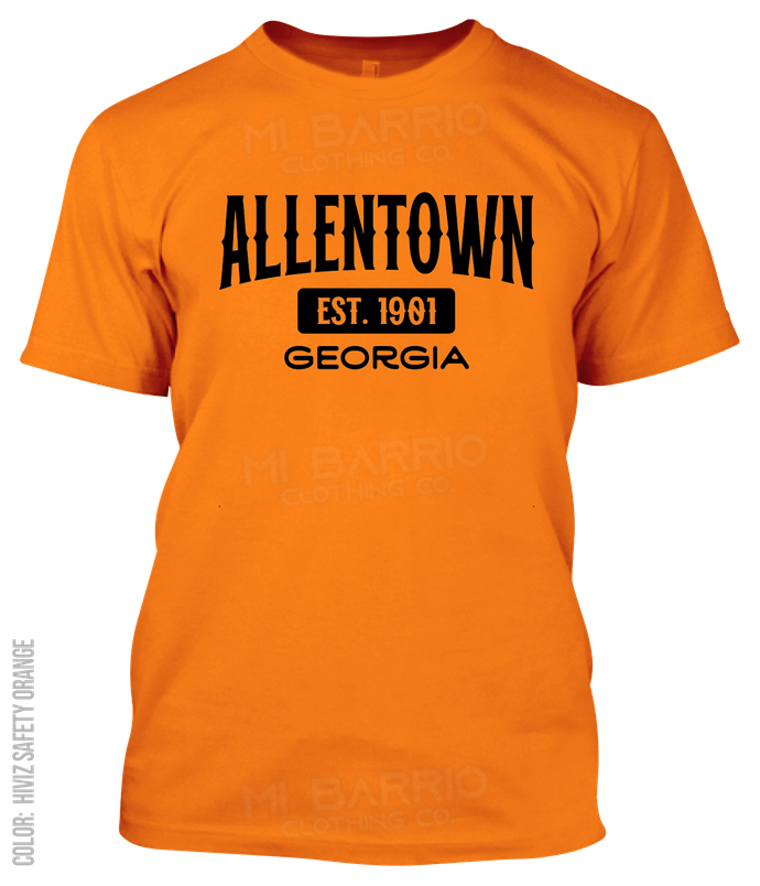 Allentown, Georgia Athletic T-Shirt