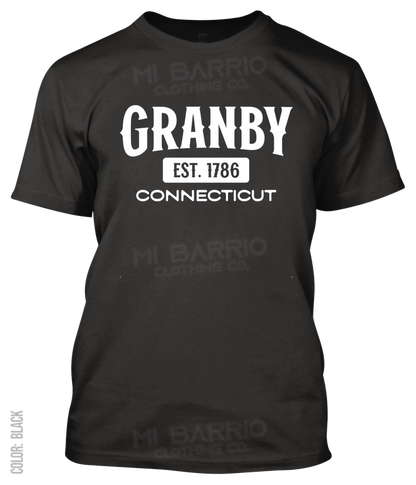 Granby, Connecticut Athletic T-Shirt