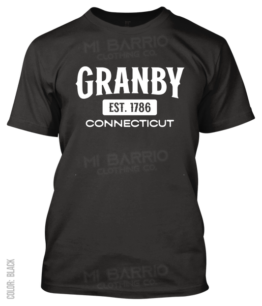 Granby, Connecticut Athletic T-Shirt