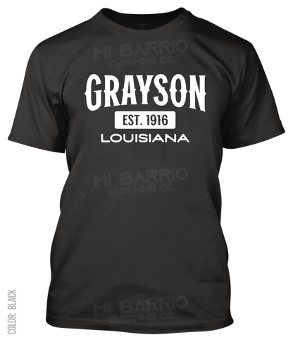 Grayson, Louisiana Athletic T-Shirt