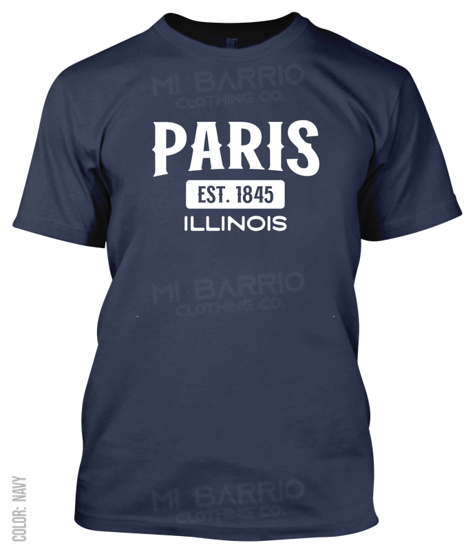 Paris, Illinois Athletic T-Shirt
