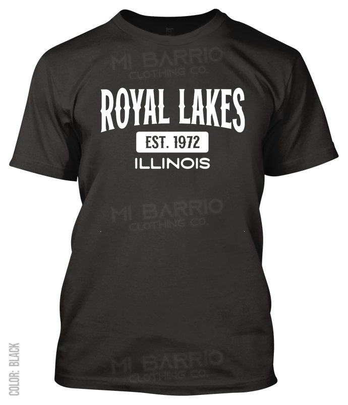 Royal Lakes, Illinois Athletic T-Shirt
