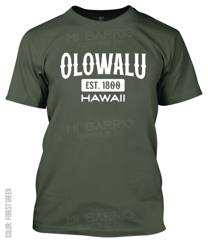 Olowalu, Hawaii Athletic T-Shirt