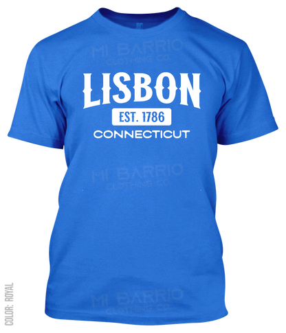 Lisbon, Connecticut Athletic T-Shirt