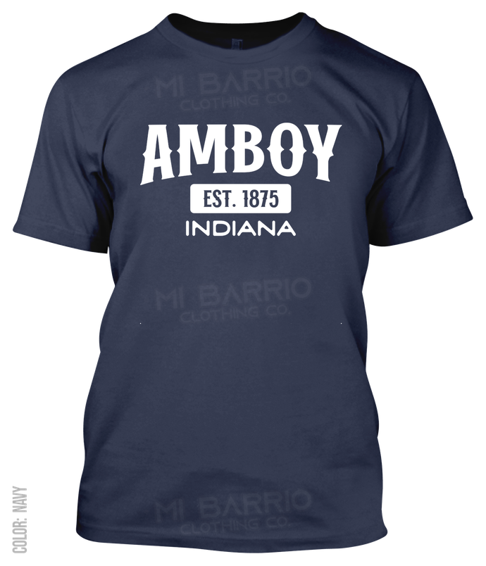 Amboy, Indiana Athletic T-Shirt