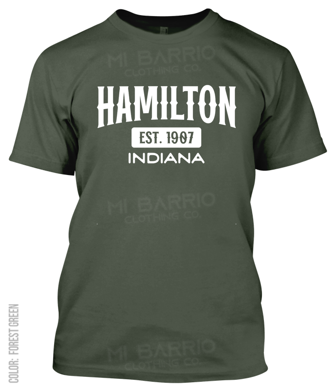 Hamilton, Indiana Athletic T-Shirt