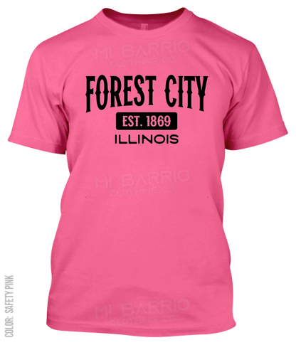 Forest City, Illinois Athletic T-Shirt