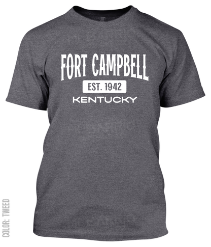Fort Campbell, Kentucky Athletic T-Shirt