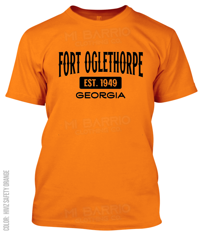 Fort Oglethorpe, Georgia Athletic T-Shirt