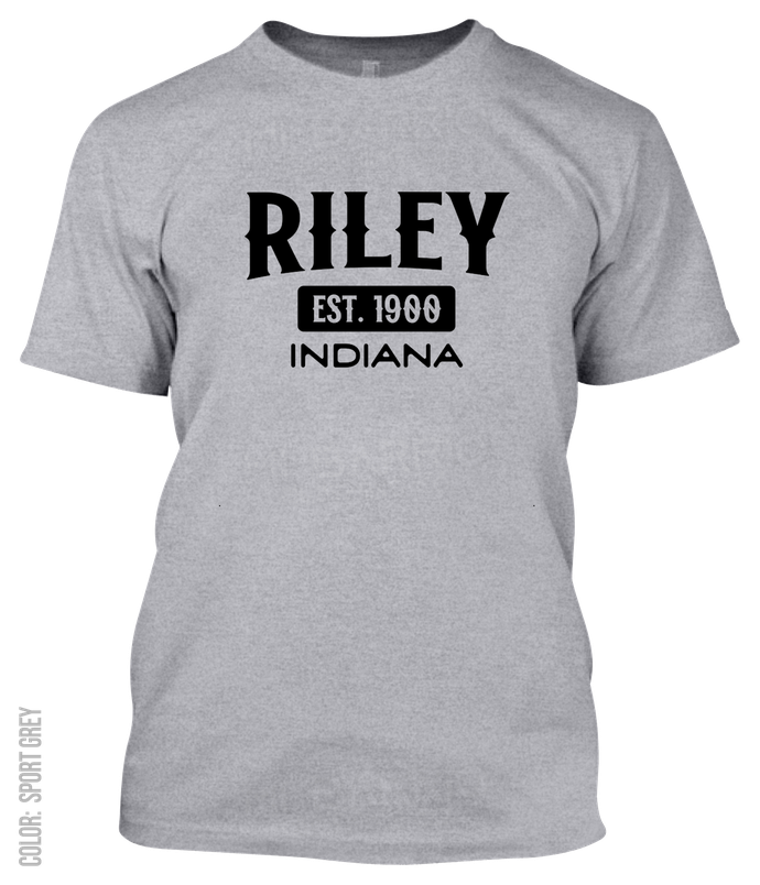 Riley, Indiana Athletic T-Shirt