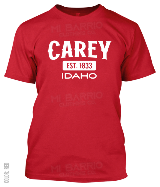 Carey, Idaho Athletic T-Shirt