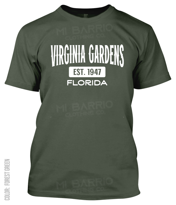 Virginia Gardens, Florida Athletic T-Shirt